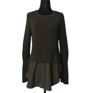 Black Knit Sandro Sweater!